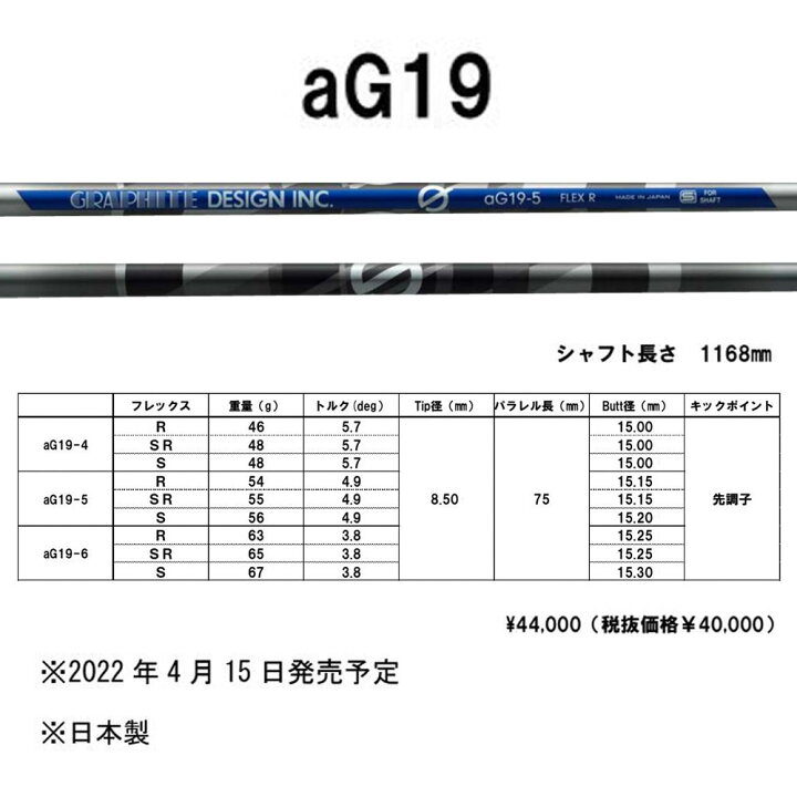 楽天市場】グラファイトデザイン アンチグラビティ aG19 
