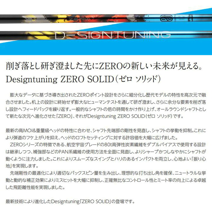 楽天市場】デザインチューニング ゼロ ソリッド GTD用 スリーブ付  