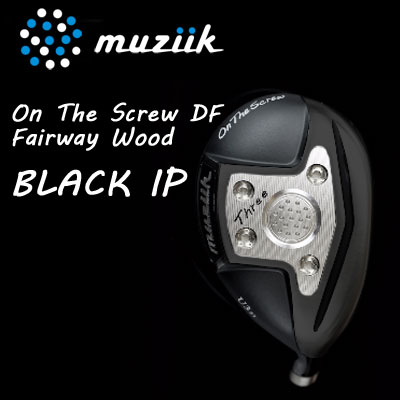 ゴルフ ヘッド ユーティリティ UT 新品 通販 日本正規品 ムジーク オンザスクリュー ユーティリティ ブラックIP muziik On The Screw DU Utility BLACK IP（ヘッド単品販売不可）