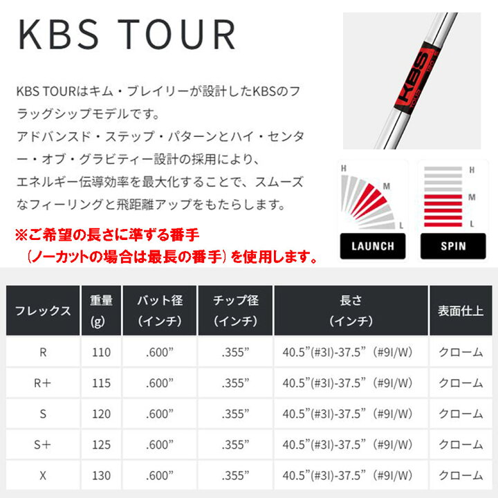 楽天市場】UT用 KBS ツアー ミズノ ユーティリティ用 スリーブ付 