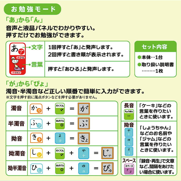 楽天市場】学研 あそびながらよくわかる あいうえおタブレット : 印鑑 