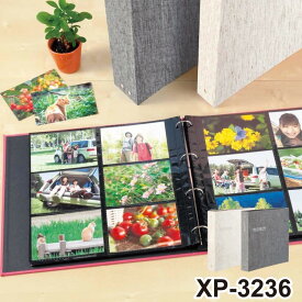 アルバム フォトバインダー〈高透明〉XP-3236 600枚収容 セキセイ