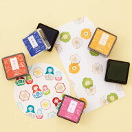 【エントリーでポイント10倍 割引クーポン発行中】 シヤチハタ シャチハタ いろもよう わらべ スタンプパ…