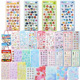 【エントリーでポイント10倍 割引クーポン発行中】 7点セット たまごっち ボンボンドロップシール　1枚　サンスター文具　＋その他シール6点