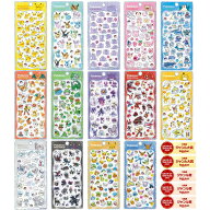プチ ドロップ ステッカー シール ポケモン ピカチュウ 14種類 プチドロ カミオジャパン