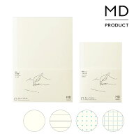 【エントリーでポイント10倍 割引クーポン発行中】 MDノートブック 176ページ ミドリ 裏抜けしにくい 日…