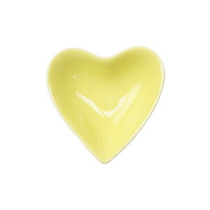 ハート マカロンカラー 豆皿 カフェ風食器 インテリア トレー ナチュラル 女子 ハート形 小皿 パステルカラー ピンク ホワイト イエロー グリーン かわいい キュート おしゃれ オシャレ小さ