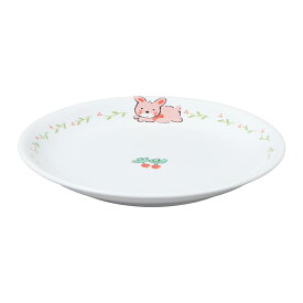 【P10倍】16cm プレート 強化磁器 割れにくい 皿 軽い 使いやすい 保育園で使用 持ちやすい 収納が良い 陶磁器 取り皿 パン皿 おやつ プレート デザート皿 こども食器 子供食器 キッズ食器 保育園給食 かわいい おしゃれ 動物 アニマル ぞう やさい うさぎ ライオン 幼児