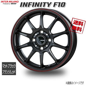 BEST INFINITY F10 �}�b�g�u���b�N/�t�����W���b�h 14�C���` 4H100 4.5J+45 1�{ 67 �Ɣ�4�{�w���ő�������
