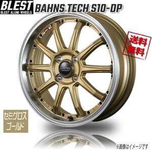 BLEST BAHNS TECH S10-DP �Z�~�O���X�S�[���h 15�C���` 4H100 4.5J+45 1�{ 67.1 �Ɣ�4�{�w���ő�������