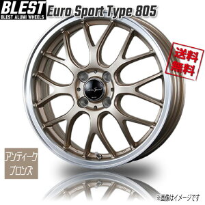 BLEST Euro Sport Type 805 �A���e�B�[�N�u�����Y 16�C���` 4H100 6J+48 1�{ �Ɣ�4�{�w���ő�������