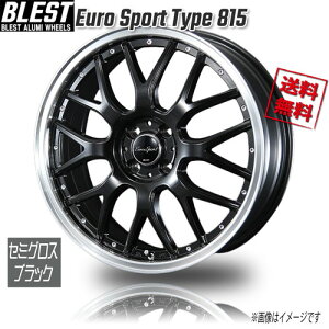 BLEST Euro Sport Type 815 �O���X�u���b�N 16�C���` 4H100 6J+48 1�{ �Ɣ�4�{�w���ő�������