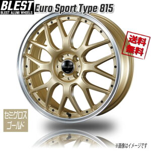 BLEST Euro Sport Type 815 �Z�~�O���X�S�[���h 16�C���` 4H100 6J+48 4�{ �Ɣ�4�{�w���ő�������