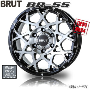 BRUT BR-55 ~h}VubN 17C` 6H139.7 7.5J+20 4{ 106.2 Ɣ4{wő N vh nCbNX T[t
