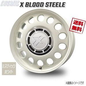 COSMIC X BLOOD STEELE �~�X�e�B�b�N�z���C�g 15�C���` 4H100 6J+32 4�{ 67 �Ɣ�4�{�w���ő�������