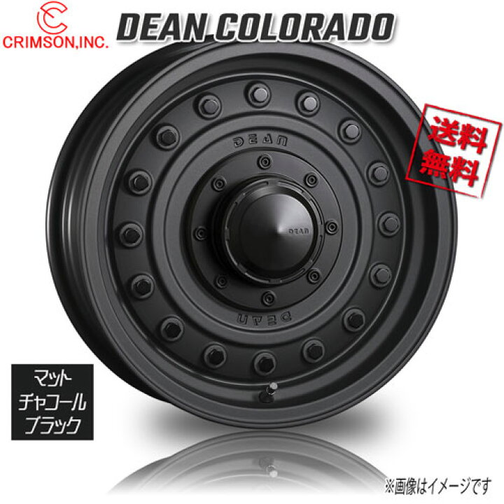楽天市場】CRIMSON DEAN コロラド マットチャコールブラック 16インチ 
