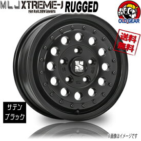 ホイール MLJ エクストリームJ ラギッド サテンブラック 14インチ 4本セット 5H114.3 5J+48 60.2mm 業販4本購入で送料無料 4G タウンエース ライトエース グランマックス