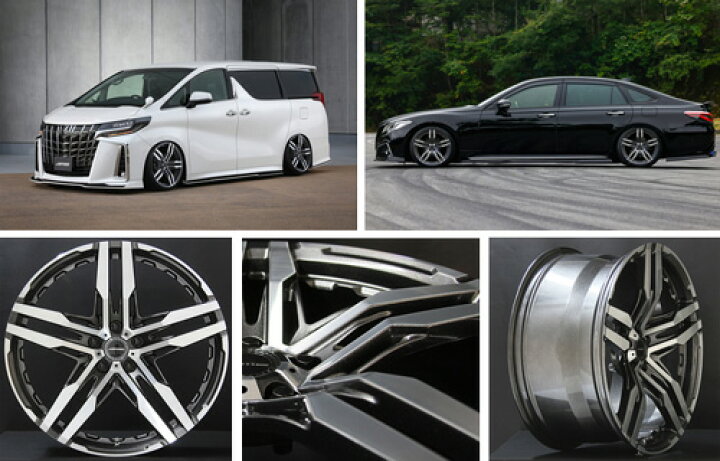 KYOHO SHALLEN RG ホイール 19インチ 19 X 8.5J(M14B) +35 5穴 114.3 <br>DUNLOP 2025年9月末迄の特価●● ダンロップ SPORT MAXX LUX 235/55R19 レクサスNX20系