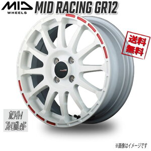 }J M.I.D MID RACING GR12 zCg/Xg{bh 16C` 4H100 6J+43 1{ 67.1 Ɣ4{wő