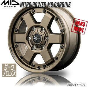 }J M.I.D NITRO POWER M6 CARBINE _[NuY 16C` 6H139.7 6.5J+48 1{ 100.1 Ɣ4{wő