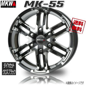MKW MK-55 _CJbgOXubN 16C` 6H139.7 6.5J+35 4{ 106.2 Ɣ4{wő 200n nCG[X WAX