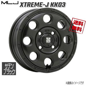 MLJ XTREME-J KK03 �T�e���u���b�N 15�C���` 4H100 4.5J+45 1�{ 67.1 �Ɣ�4�{�w���ő�������