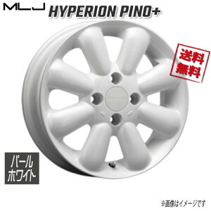 MLJ HYPERION PINO+ �p�[���z���C�g 15�C���` 4H100 4.5J+43 4�{ �Ɣ�4�{�w���ő�������