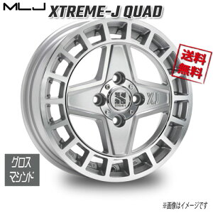 MLJ XTREME-J QUAD �O���X�}�V���h 15�C���` 4H100 4.5J+45 1�{ 67.1 �Ɣ�4�{�w���ő�������