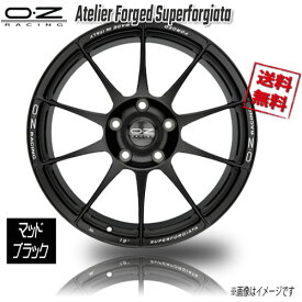 OZレーシング OZ Atelier Forged Superforgiata マットブラック 19インチ 5H130 11J+65 1本 71,56 業販4本購入で送料無料