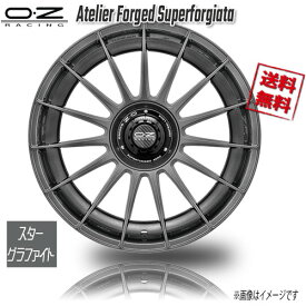 OZレーシング OZ Superturismo AERO スターグラファイト 18インチ 5H112 8J+48 1本 75 業販4本購入で送料無料