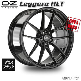 OZレーシング OZ Leggera HLT レッジェーラ グロスブラック 19インチ 5H112 8J+45 1本 75 業販4本購入で送料無料