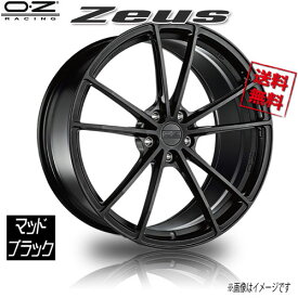 OZレーシング ゼウス マッドブラック 19インチ 5H114.3 10.5J+23 4本 66.1 業販4本購入で送料無料