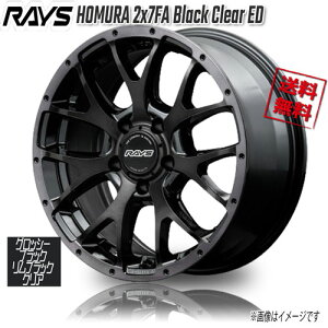 RAYS HOMURA 2x7FA Black Clear ED GubN/BC BFJ 16C` 5H114.3 7J+40 1{ 73.1 