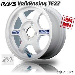 RAYS VolkRacing TE37 zCg WH 13C` 4H100 6J+38 1{ 60 