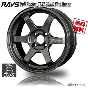 RAYS VolkRacing TE37 SONIC Club Racer M_[NK^ DM 15C` 4H100 7J+48 1{ 54.1 