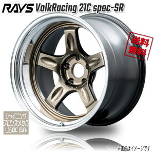 RAYS VolkRacing 21C spec-SR SuY^/DC SR 18C` 5H114.3 9.5J+30 1{ 73.1 