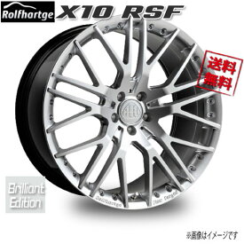 ロルフハルトゲ X10 RSF Brilliant Edition 21インチ 5H114.3 9J40 4本 73 業販4本購入で送料無料