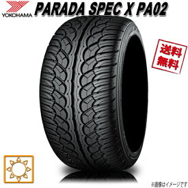 サマータイヤ 送料無料 ヨコハマ PARADA SPEC X PA02 パラダ 325/50R22インチ 116V 1本 YOKOHAMA