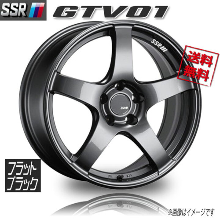 楽天市場】SSR GTV01 グラファイトガンメタ 18インチ 5H114.3 8.5J+40 