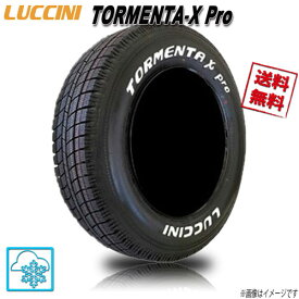 195/80R15 107/105L 4本 ルッチーニトルメンタX プロ ホワイトレター TORMENTA-X Pro スタッドレス 195/80-15 業販4本購入で送料無料