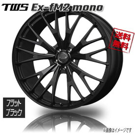 TWS TWS 110M Exe Mono フラットブラック 22インチ 5H120 9J+16 4本 60 業販4本購入で送料無料