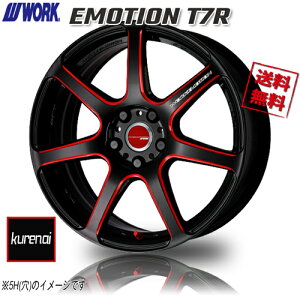 WORK EMOTION T7R BRM kurenai G[V 15C` 4H100 5J+45 4{ 4{wő N-BOX N-WGN ~ Ag[NX y