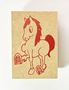 �N���X�^���v(F17)�@���x�u�߁v���܁y30mm×45mm�z�S��`����N�����̂���`��