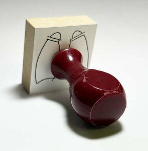 人体図スタンプ ゴム印 医療用 カルテ 【肺 小】13