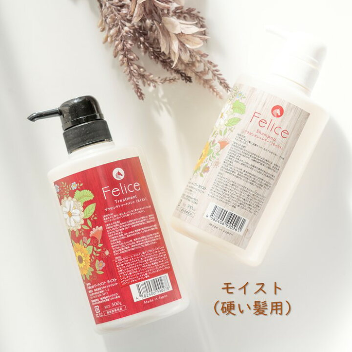 楽天市場 特別30 Off アミノ酸 シャンプー トリートメント セット 硬い髪用 Felice フェリス モイスト しっとり 頭皮ケア 根本ふんわり 500 馬 高級品 リピート 多数 大人気 話題 美容室 サロン 専売品 サラブレッド プラセンタ 美髪 Carina Cosme