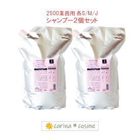 【選べるタイプ・シャンプー】 2本セット ジェミールフラン ヒートグロス 2500ml 詰替 S M J 業務用 ミルボン セット 美容室 サロン専売品 ダメージケア ツヤ レディース 細毛 普通毛 さらさら しっとり なめらか オススメ 2個