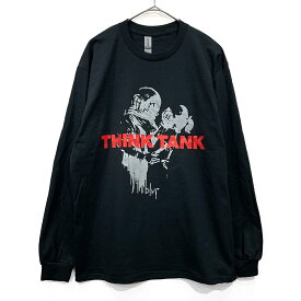 blur「THINK TANK」【BANKSY】ブラー　シンクタンク　バンクシー　Tシャツ　ロンT　T-shirts 音楽Tシャツ　長袖Tシャツ　バンドTシャツ