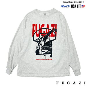 Fugazi �uSteady Diet Of Nothing�v T-shirt�@Long Sleeve /�@�t�K�W�@�o���h T�V���c�@���b�NT�V���c�@����T�V���c�@����T