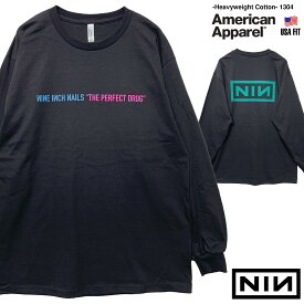NINE INCH NAILS 「THE PERFECT DRUG 」「ナインインチネイルズ」 「ザ パーフェクトドラッグ」ロンT　長袖Tシャツ　バンド Tシャツ