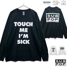 SUB POP 「TOUCH ME I'M SICK 」 MUDHONEY　サブポップ　SUBPOP　オルタナ　ロック　グランジ　バンド Tシャツ　ロンT　長袖Tシャツ